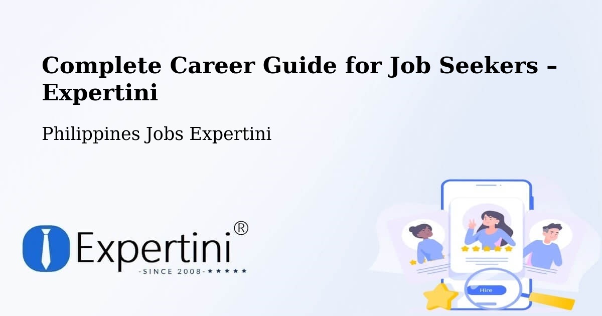 Career Guide for Job Seekers – Dipolog - Dipolog, Philippines Jobs Expertini