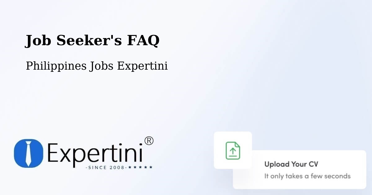Job Seeker FAQ – Dipolog - Philippines Jobs Expertini