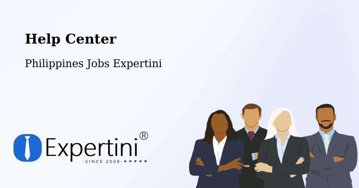 Help Center – Dipolog - Philippines Jobs Expertini