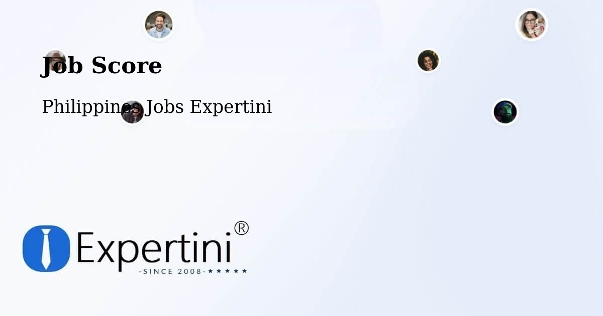 Job Score & Job Description Score Tool – Dipolog - Philippines Jobs Expertini