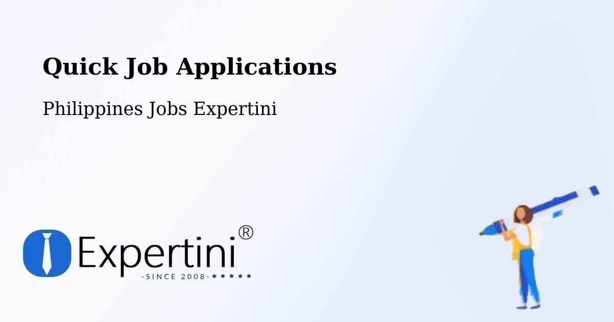 Quick Apply Feature – Dipolog - Philippines Jobs Expertini